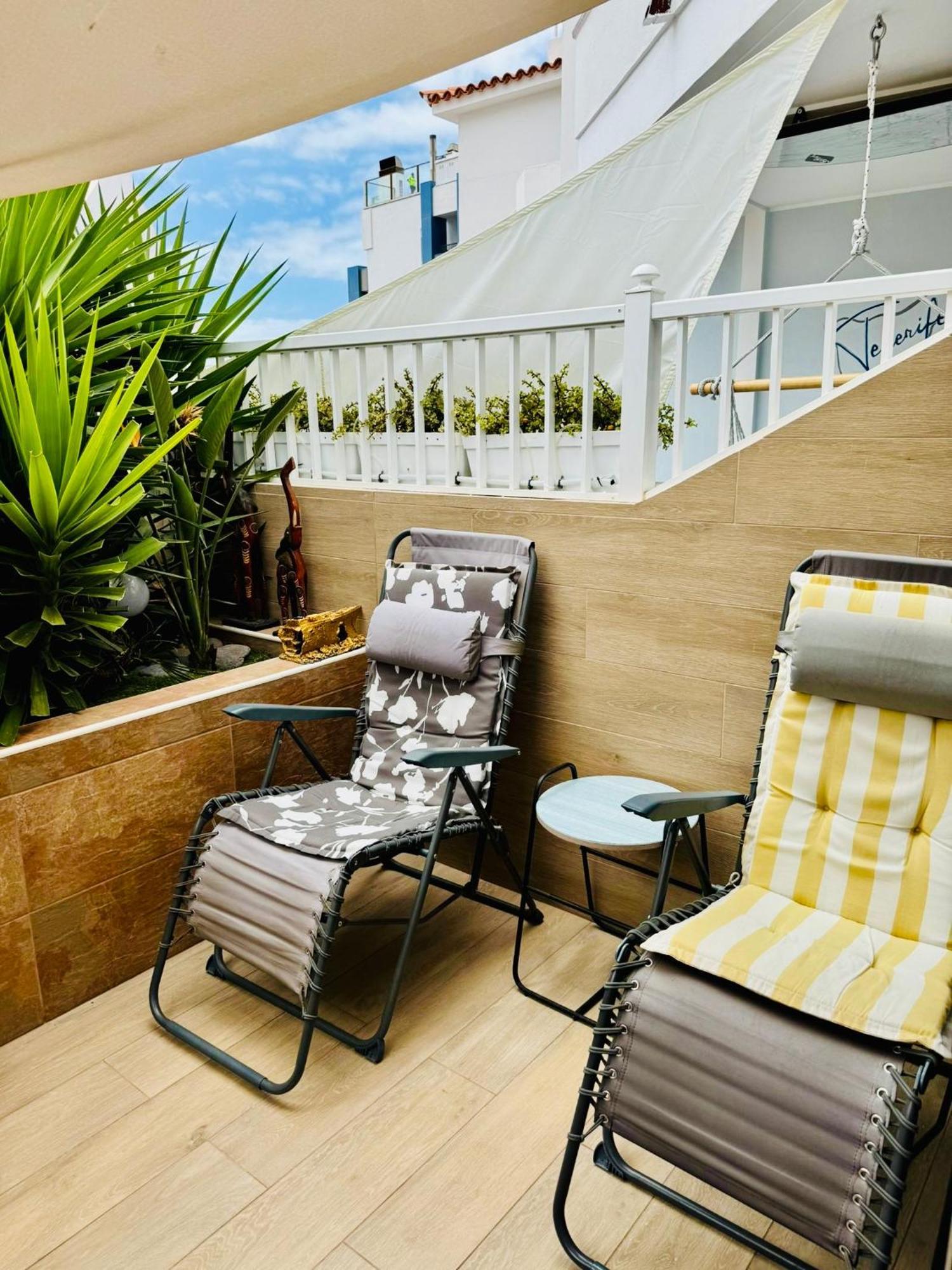 Apartment With Terrace And Pool, Los Cristianos Лос Кристианос Экстерьер фото